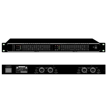 2 Channel 15 Bands Graphic Equalizer 1U